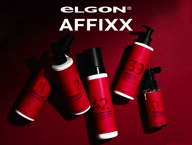 Elgon Affixx profesionali plaukų formavimo linija